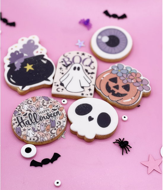 Lot 6 sablés - Halloween