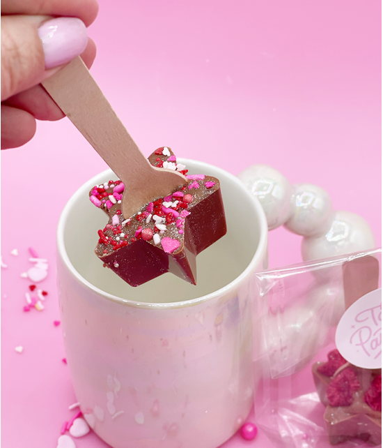 Cuillère à chocolat chaud -...