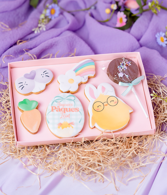 Coffret Piou Piou – Sablés & chocolat