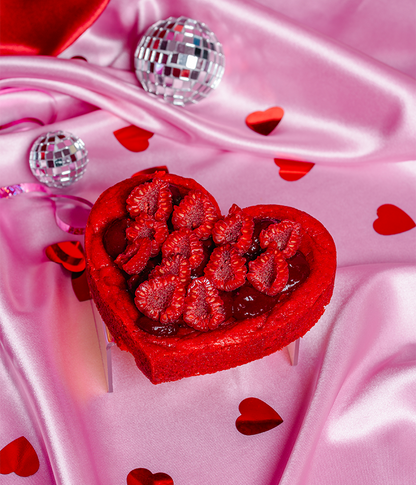 Cookie Coeur Framboises 2-3 parts