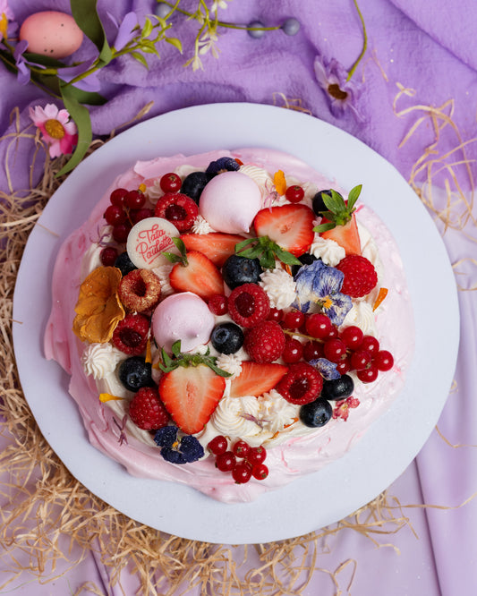 Pavlova fruits rouges - 6 personnes