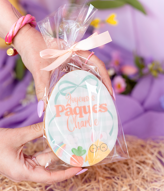 Big sablé œuf personnalisable