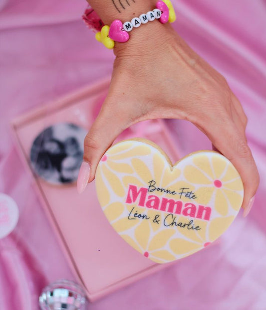 Coffret photo personnalisable + Bracelet MAMAN