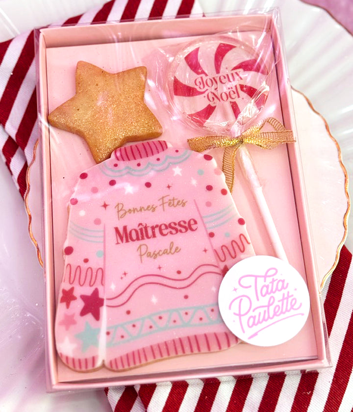 Coffret Pull Noël - personnalisable