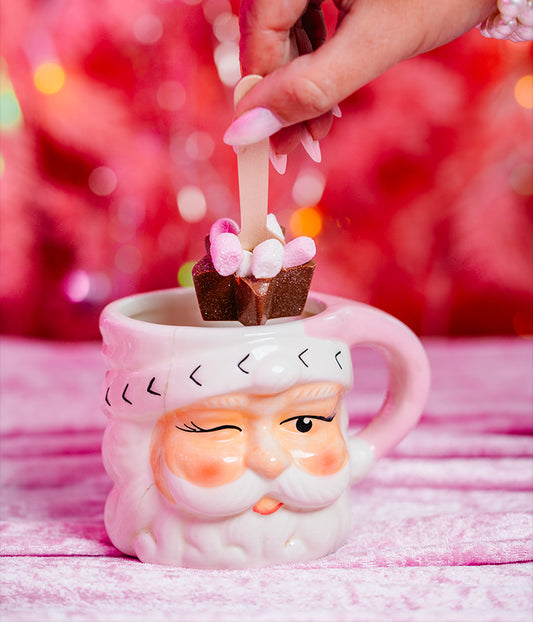 Cuillère à chocolat chaud - Chamallow