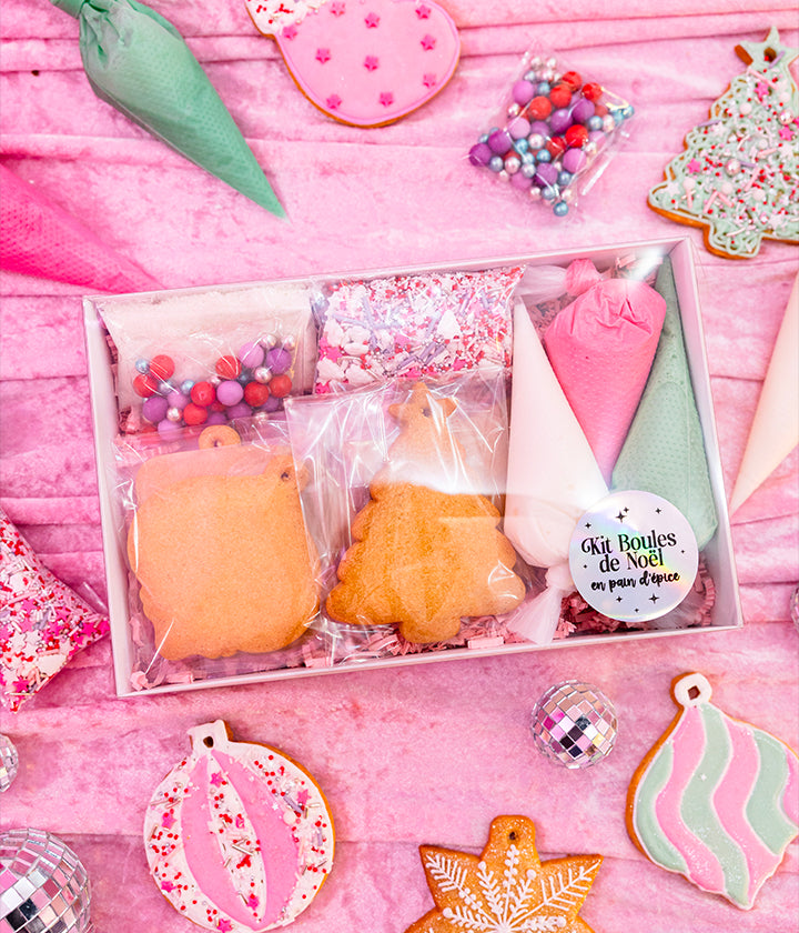 Kit boules de Noël - Prêt à décorer