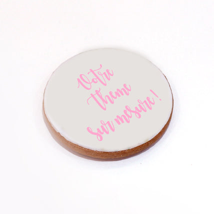 Sablé thème imprimé sur mesure