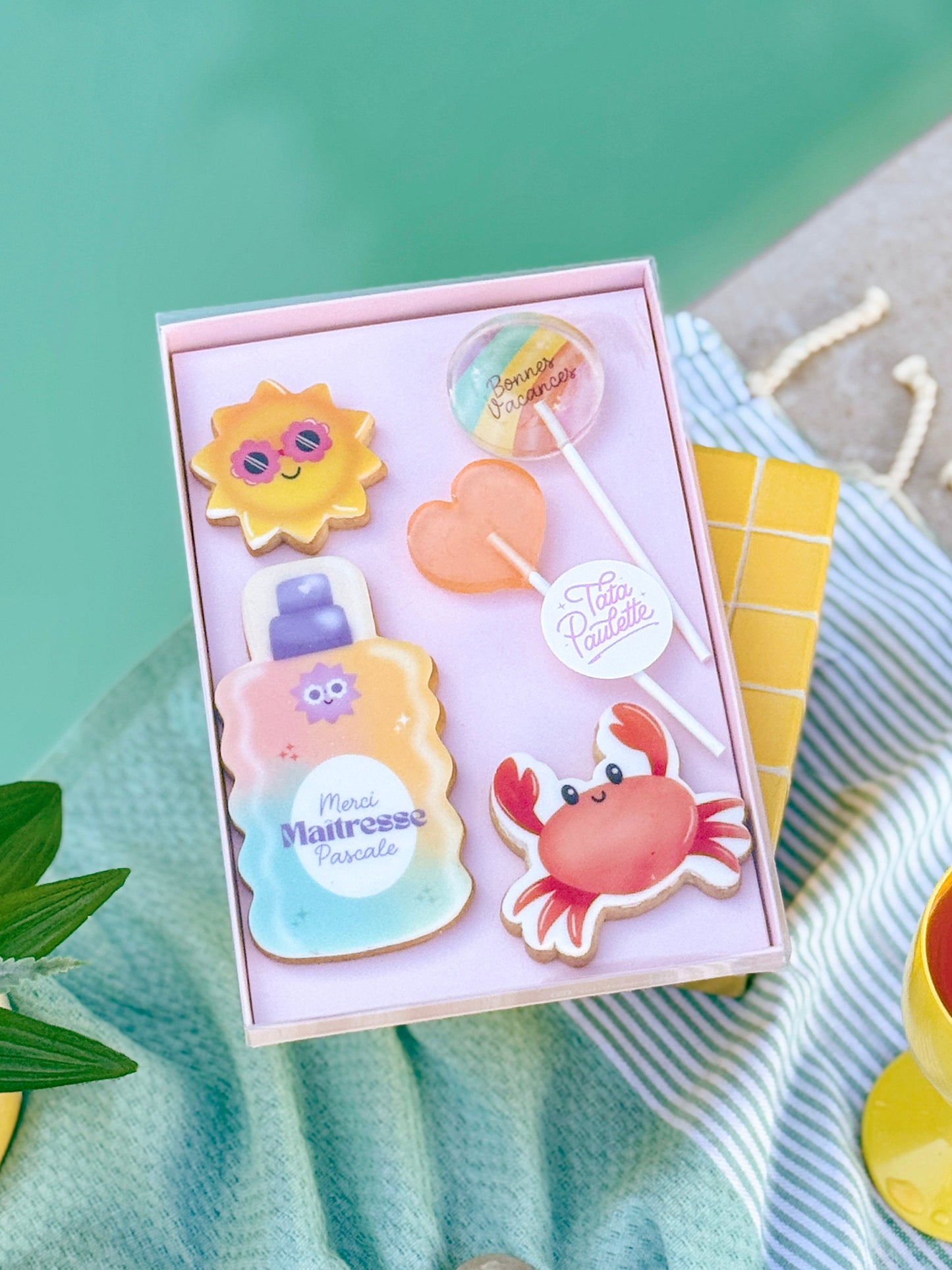 Big coffret CREME SOLAIRE personnalisable - Fin d'année