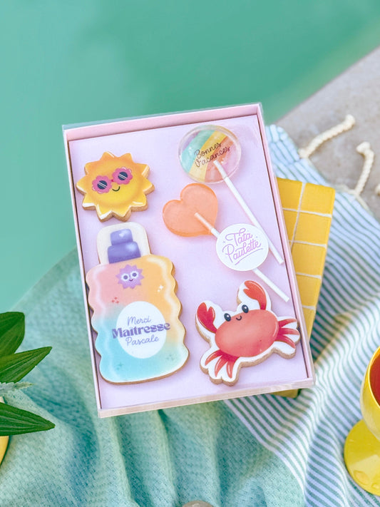 Big coffret CREME SOLAIRE personnalisable - Fin d'année