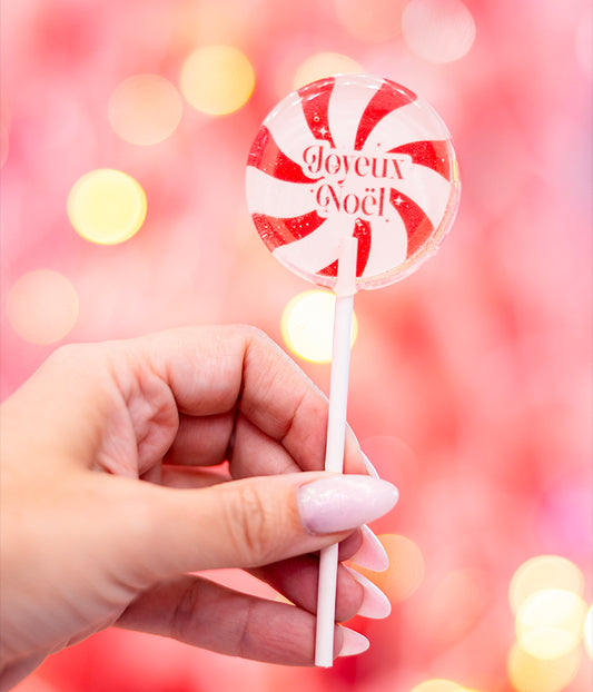 Sucettes - Noël Rouge